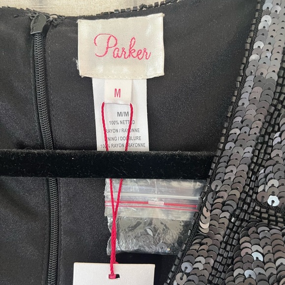 Stunning fitted sequin mini dress from Blu Bird. Brand new with tags. - Picture 3 of 6